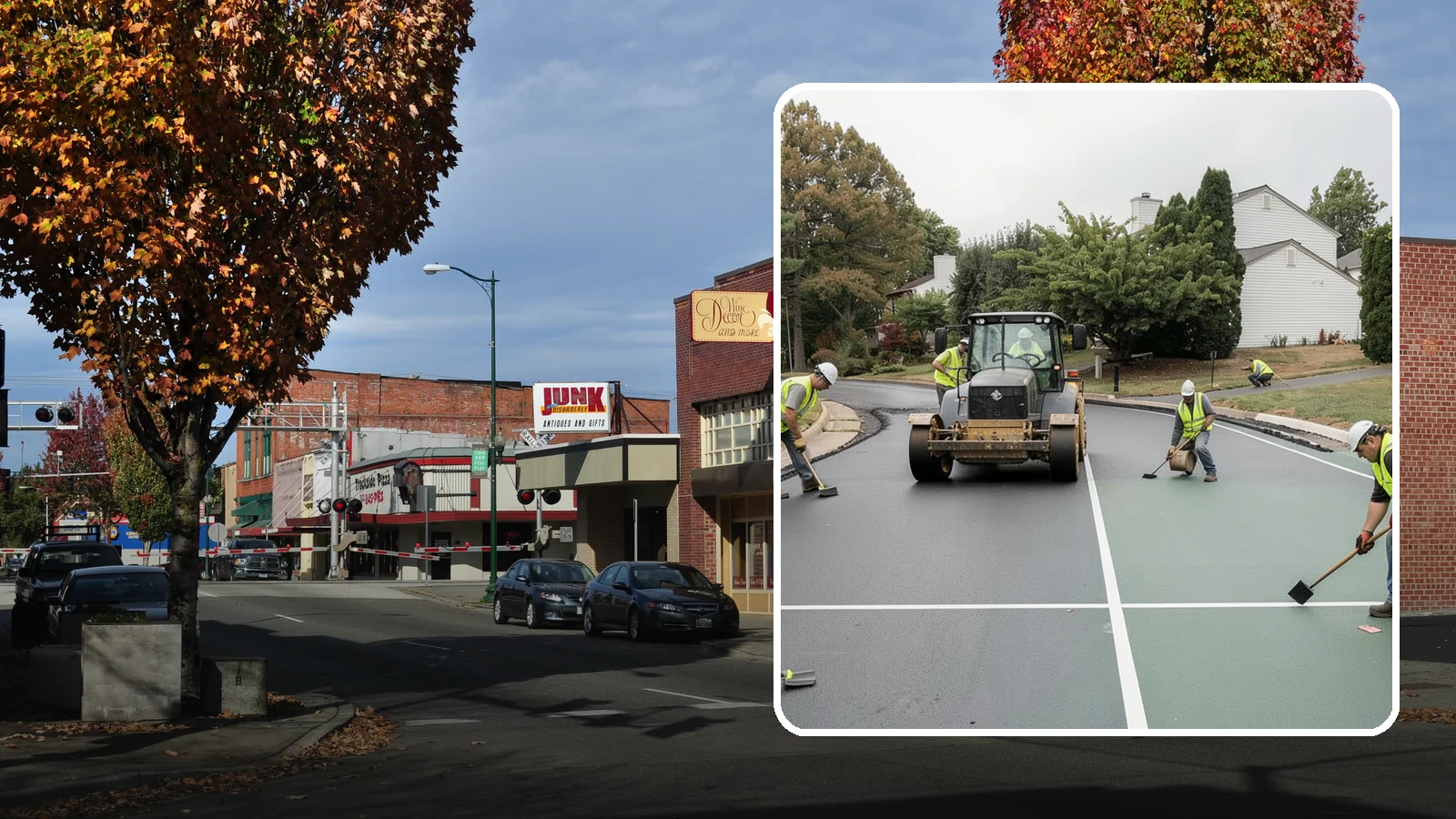Court Resurfacing in Puyallup, Pierce County, WA - Resurfacing of tennis, pickleball, and multi-sport courts to restore a safe, uniform playing surface.