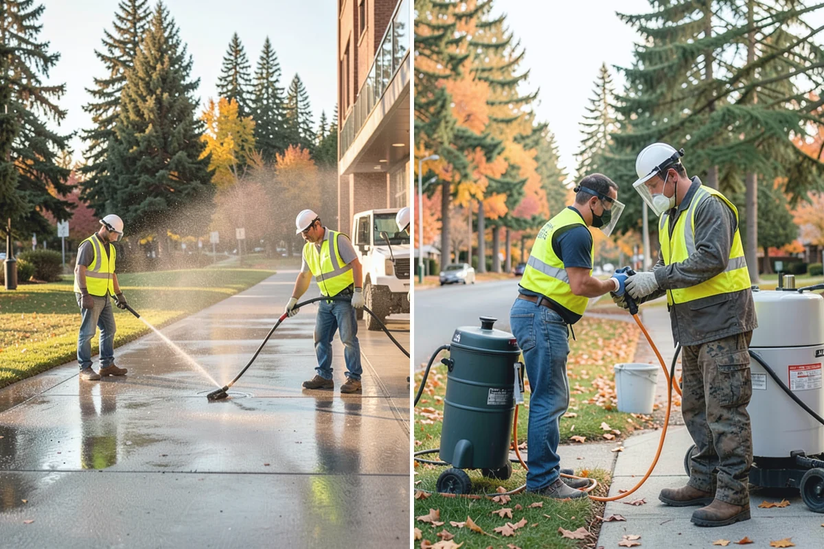 Court Resurfacing in Redmond, King County, WA - Assess slab condition, cracking, and drainage with staff