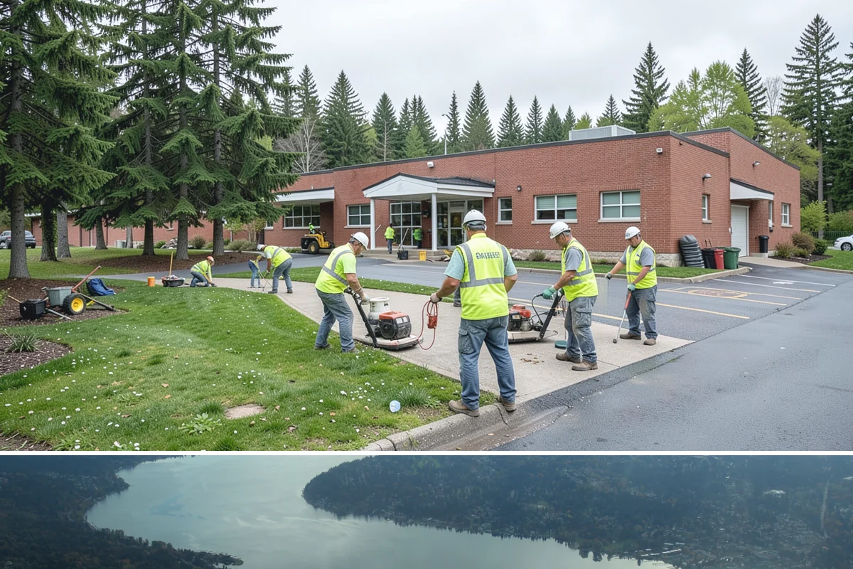Court Resurfacing in Sammamish, King County, WA - Court resurfacing requires warm, dry conditions, so it is scheduled in the summer months across Western Washington.