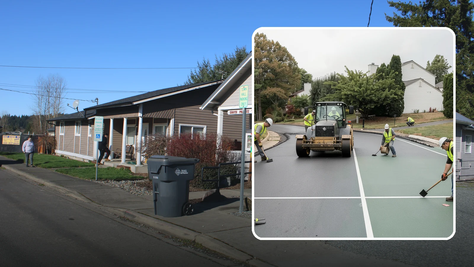 Court Resurfacing in South Prairie, Pierce County, WA - Resurfacing of tennis, pickleball, and multi-sport courts to restore a safe, uniform playing surface.
