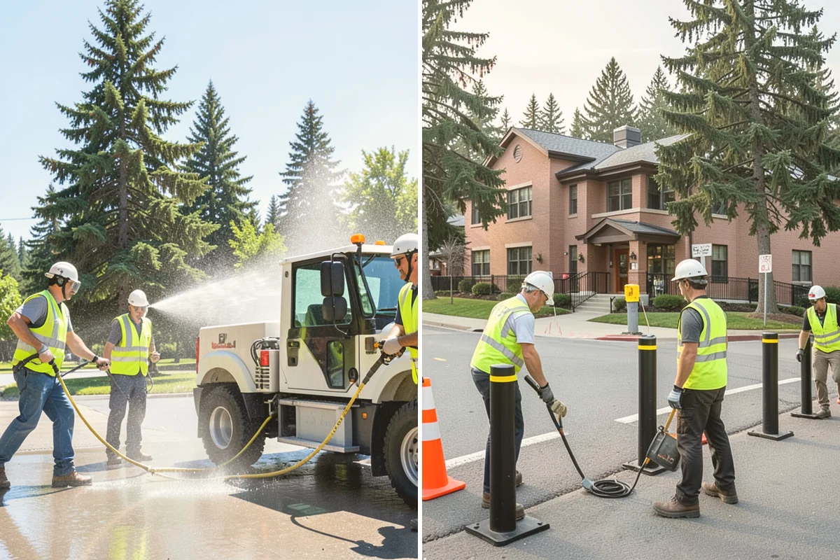 Court Resurfacing in Stanwood, Snohomish County, WA - Assess slab condition, cracking, and drainage with staff