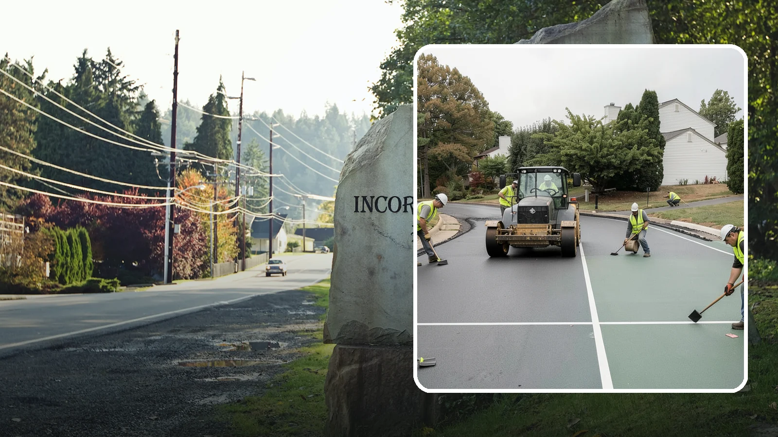 Court Resurfacing in Wilkeson, Pierce County, WA - Resurfacing of tennis, pickleball, and multi-sport courts to restore a safe, uniform playing surface.
