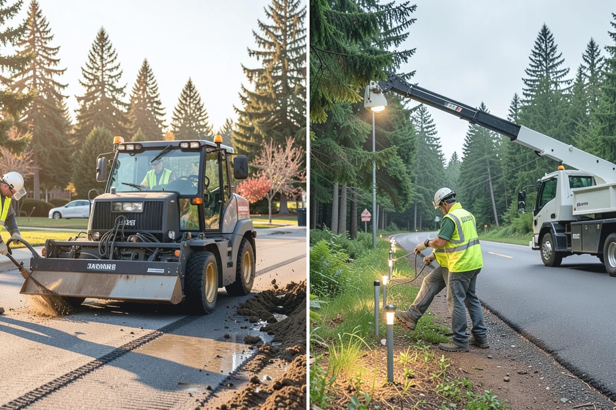 Court Resurfacing in Wilkeson, Pierce County, WA - Assess slab condition, cracking, and drainage with staff