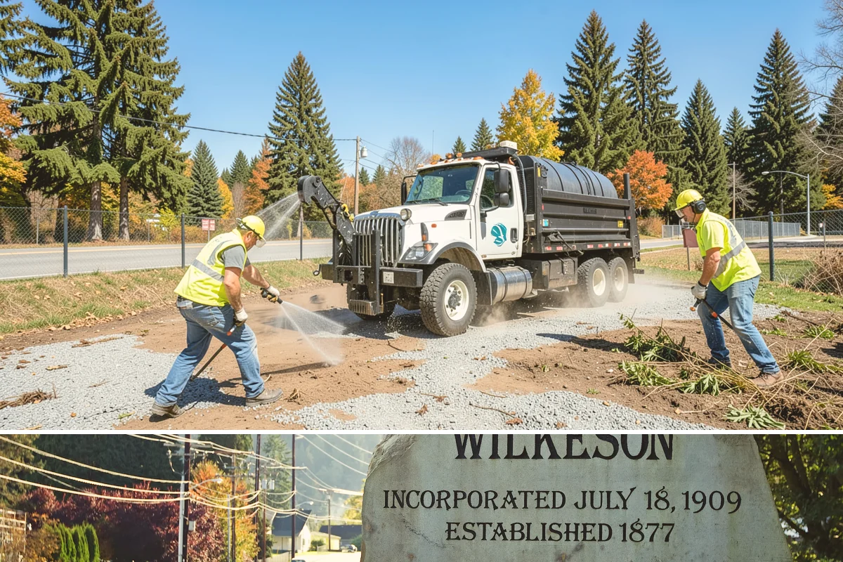 Court Resurfacing in Wilkeson, Pierce County, WA - Court resurfacing requires warm, dry conditions, so it is scheduled in the summer months across Western Washington.