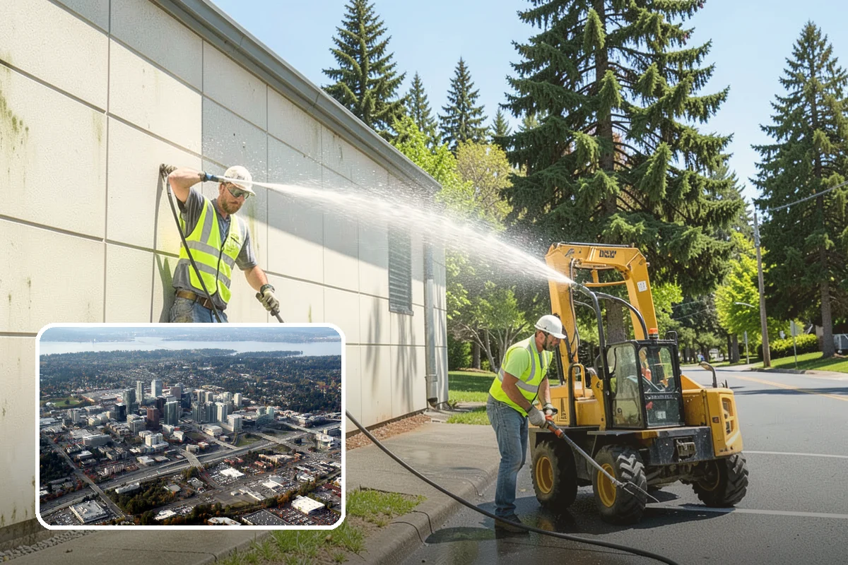 Crack Sealing in Bellevue, King County, WA - Water intrusion blocked before base damage