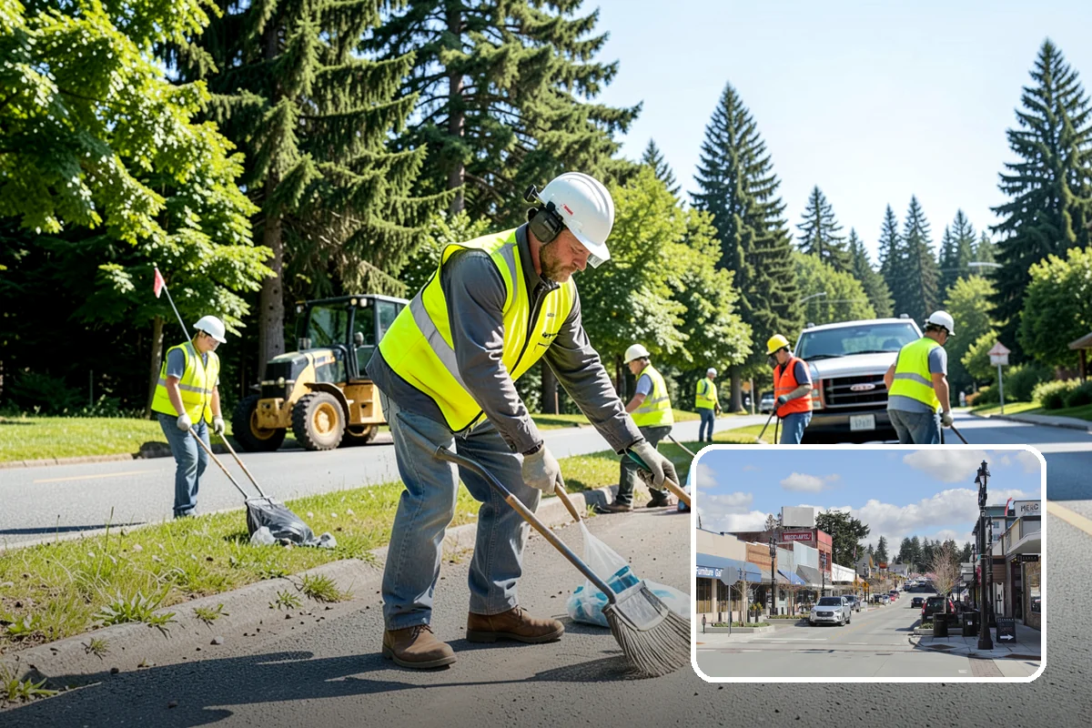 Crack Sealing in Bothell, King County, WA - Water intrusion blocked before base damage