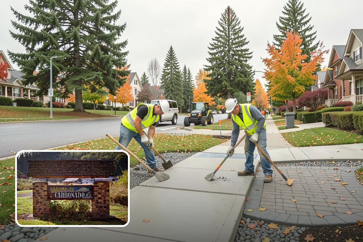 Crack Sealing in Carbonado, Pierce County, WA - Water intrusion blocked before base damage