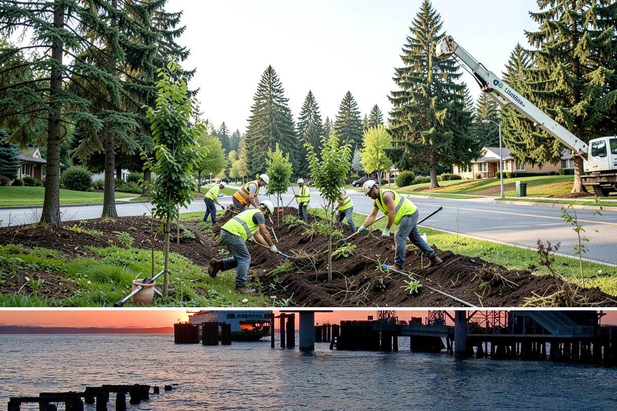 Crack Sealing in Edmonds, Snohomish County, WA - Dry summer and early-fall conditions are essential so cracks are clean and dry enough for the sealant to bond.