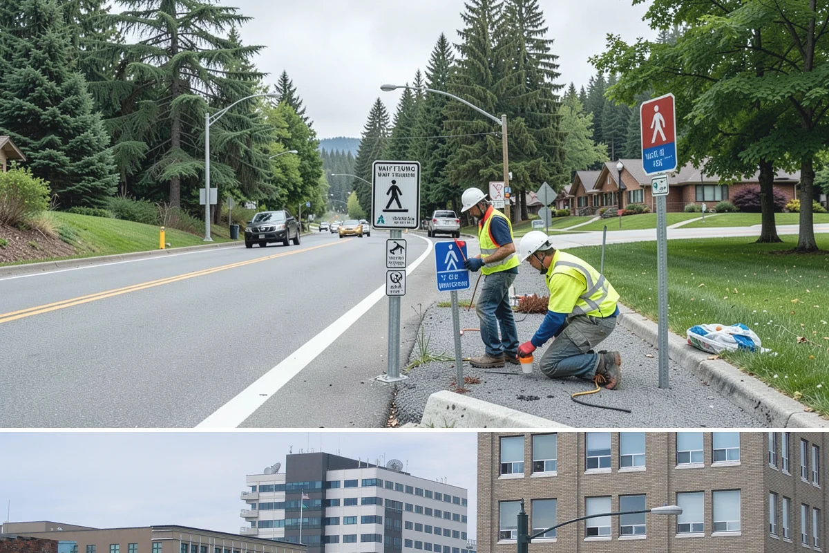 Crack Sealing in Everett, Snohomish County, WA - Dry summer and early-fall conditions are essential so cracks are clean and dry enough for the sealant to bond.
