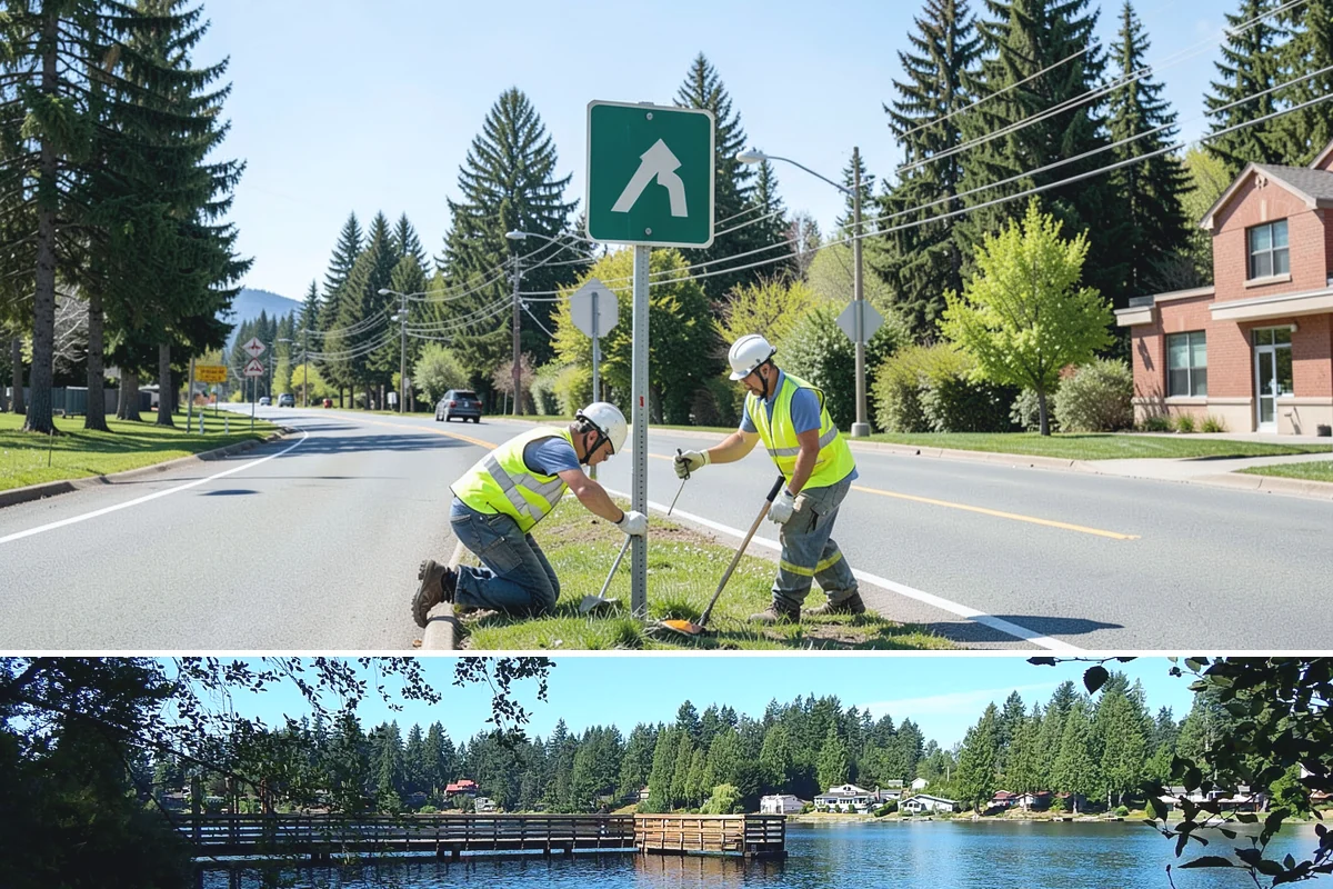 Crack Sealing in Federal Way, King County, WA - Dry summer and early-fall conditions are essential so cracks are clean and dry enough for the sealant to bond.