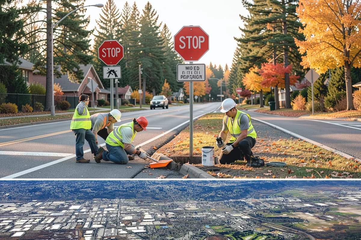 Crack Sealing in Kent, King County, WA - Dry summer and early-fall conditions are essential so cracks are clean and dry enough for the sealant to bond.