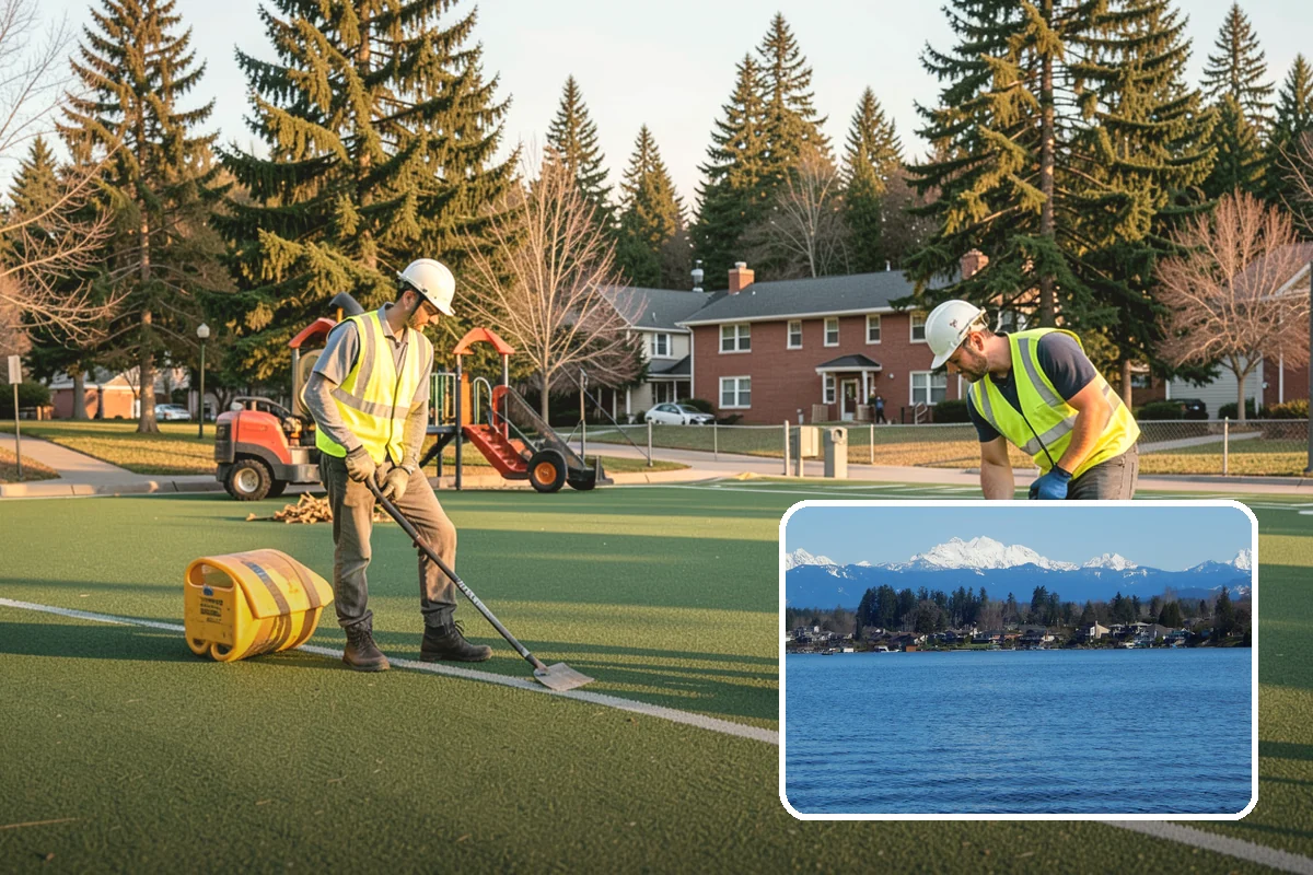 Crack Sealing in Lake Stevens, Snohomish County, WA - Water intrusion blocked before base damage
