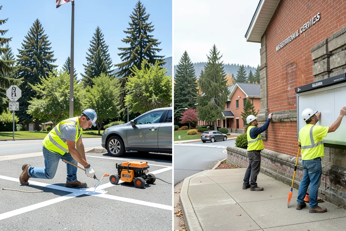 Crack Sealing in Lakewood, Pierce County, WA - Survey and map cracks suitable for sealing