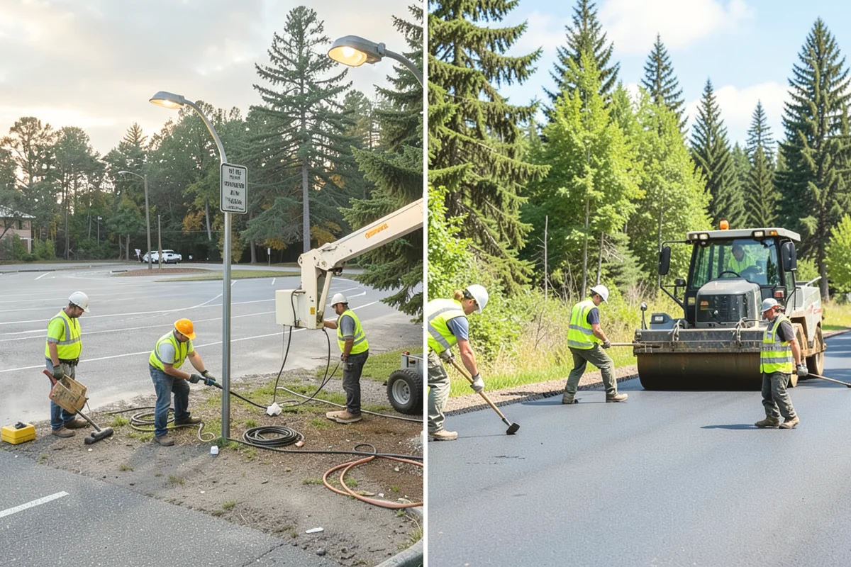 Crack Sealing in Oak Harbor, Island County, WA - Survey and map cracks suitable for sealing