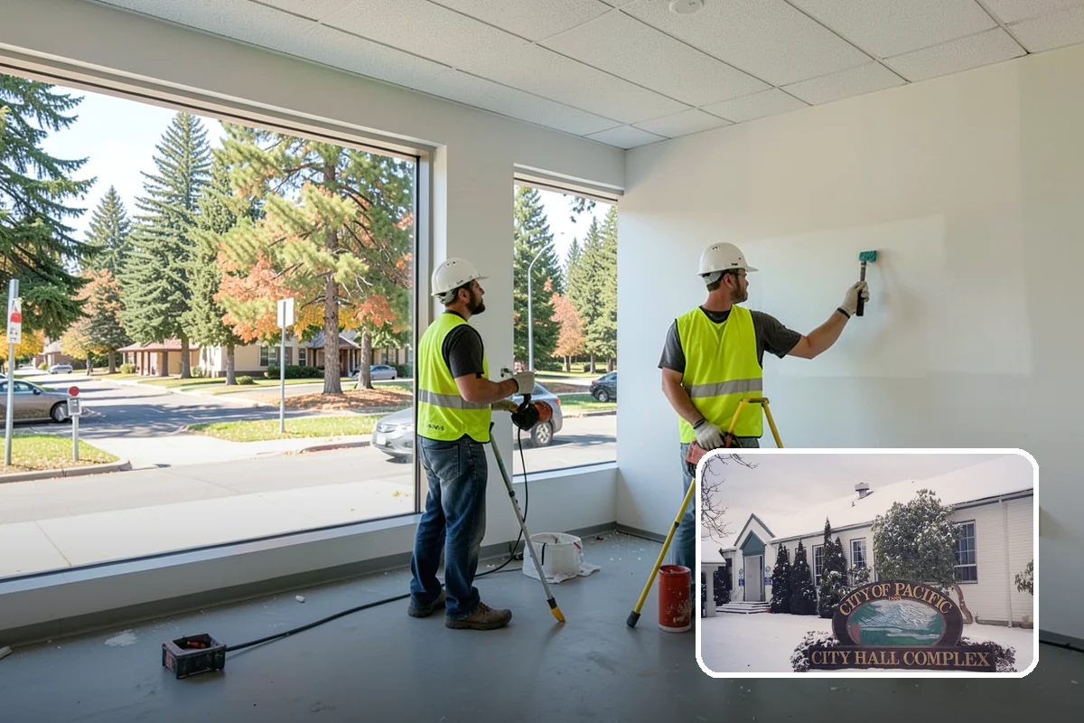 Crack Sealing in Pacific, King County, WA - Water intrusion blocked before base damage