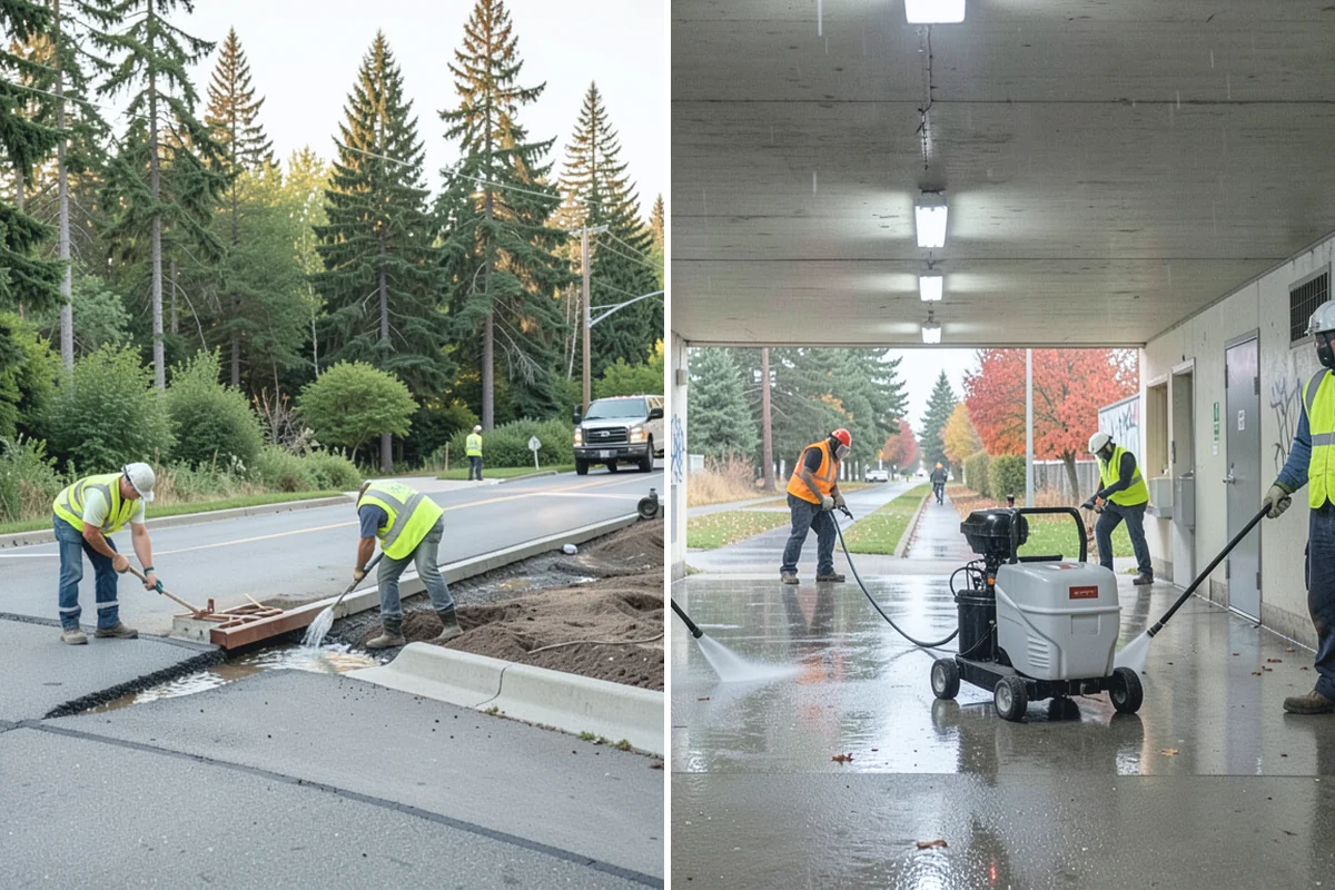 Crack Sealing in Renton, King County, WA - Survey and map cracks suitable for sealing