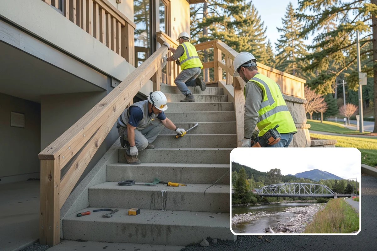 Crack Sealing in Skykomish, King County, WA - Water intrusion blocked before base damage