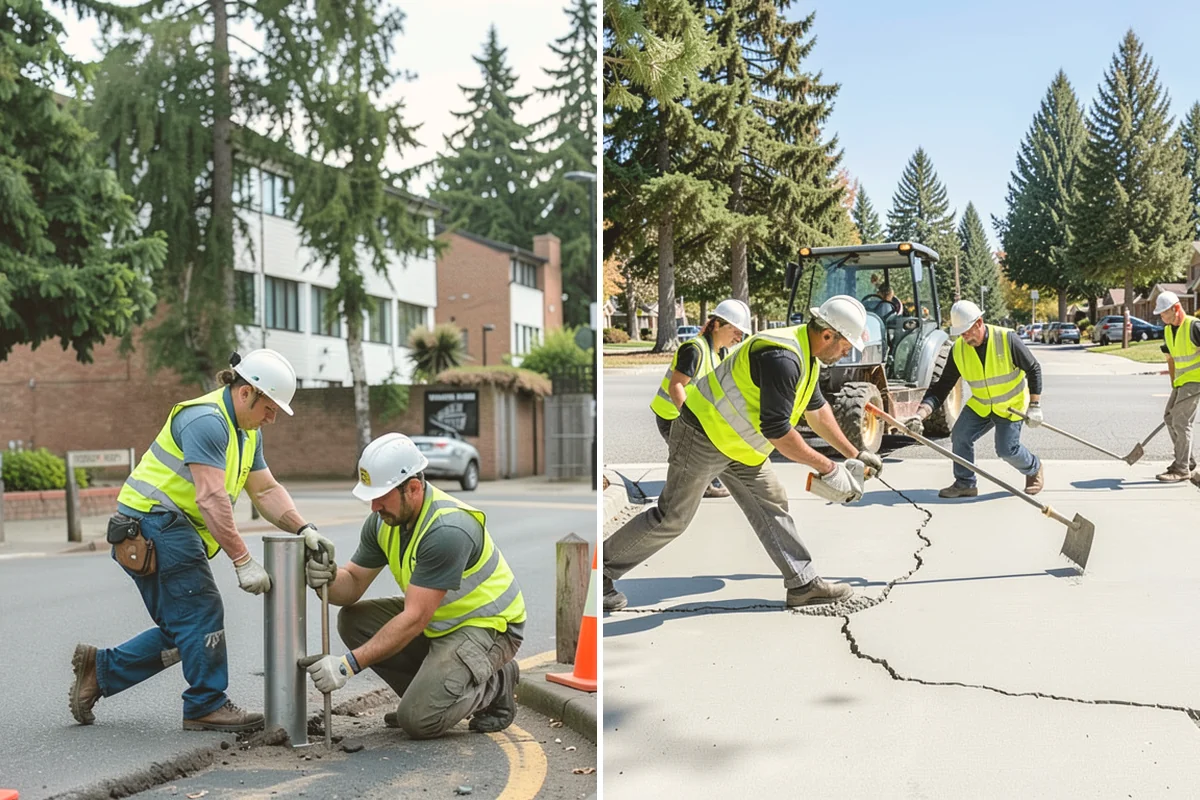 Crack Sealing in Stanwood, Snohomish County, WA - Survey and map cracks suitable for sealing