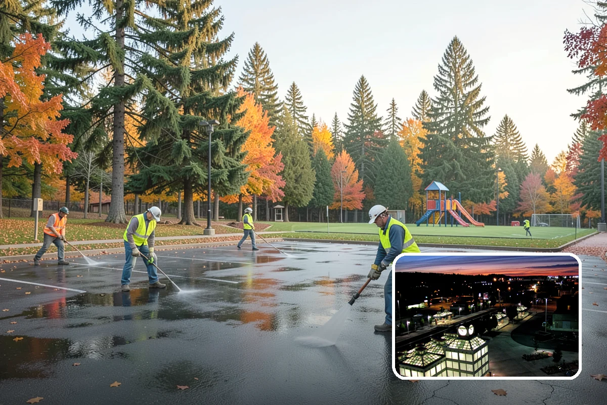 Crosswalk Painting in Auburn, King County, WA - High-visibility patterns that protect pedestrians
