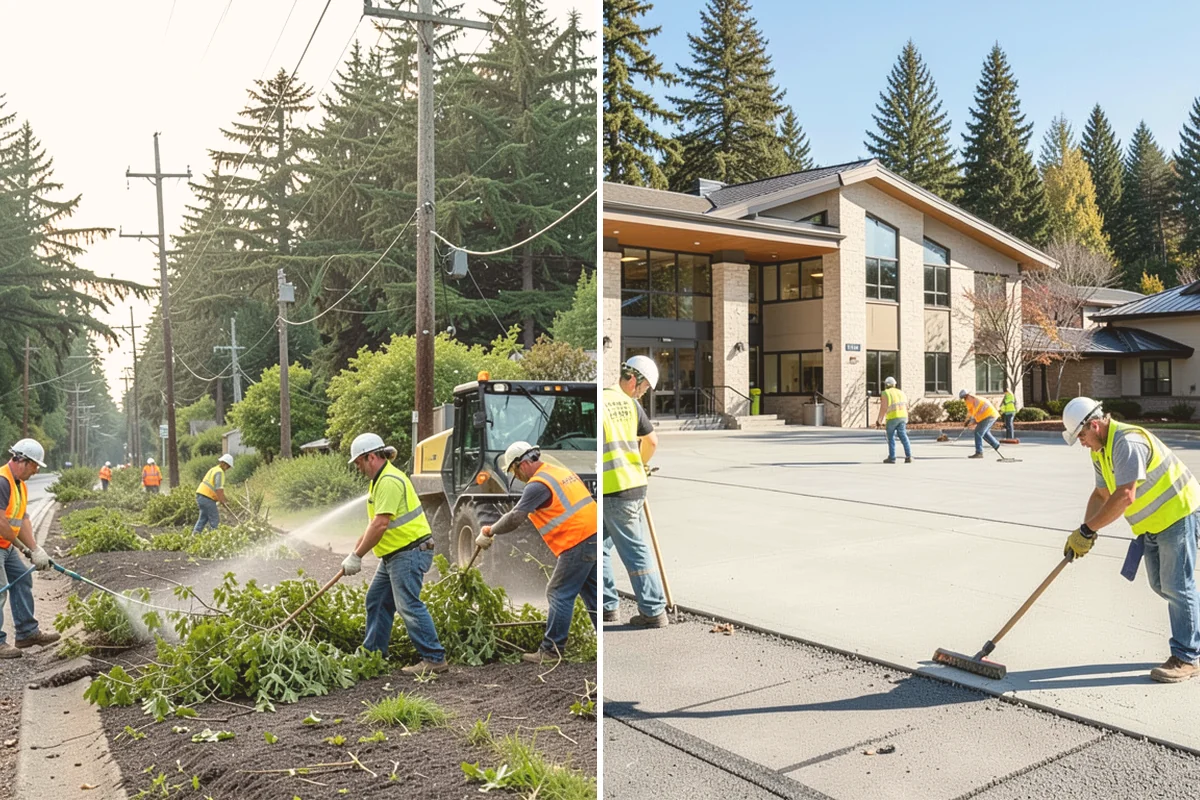 Crosswalk Painting in Brier, Snohomish County, WA - Confirm crossing location, pattern, and material