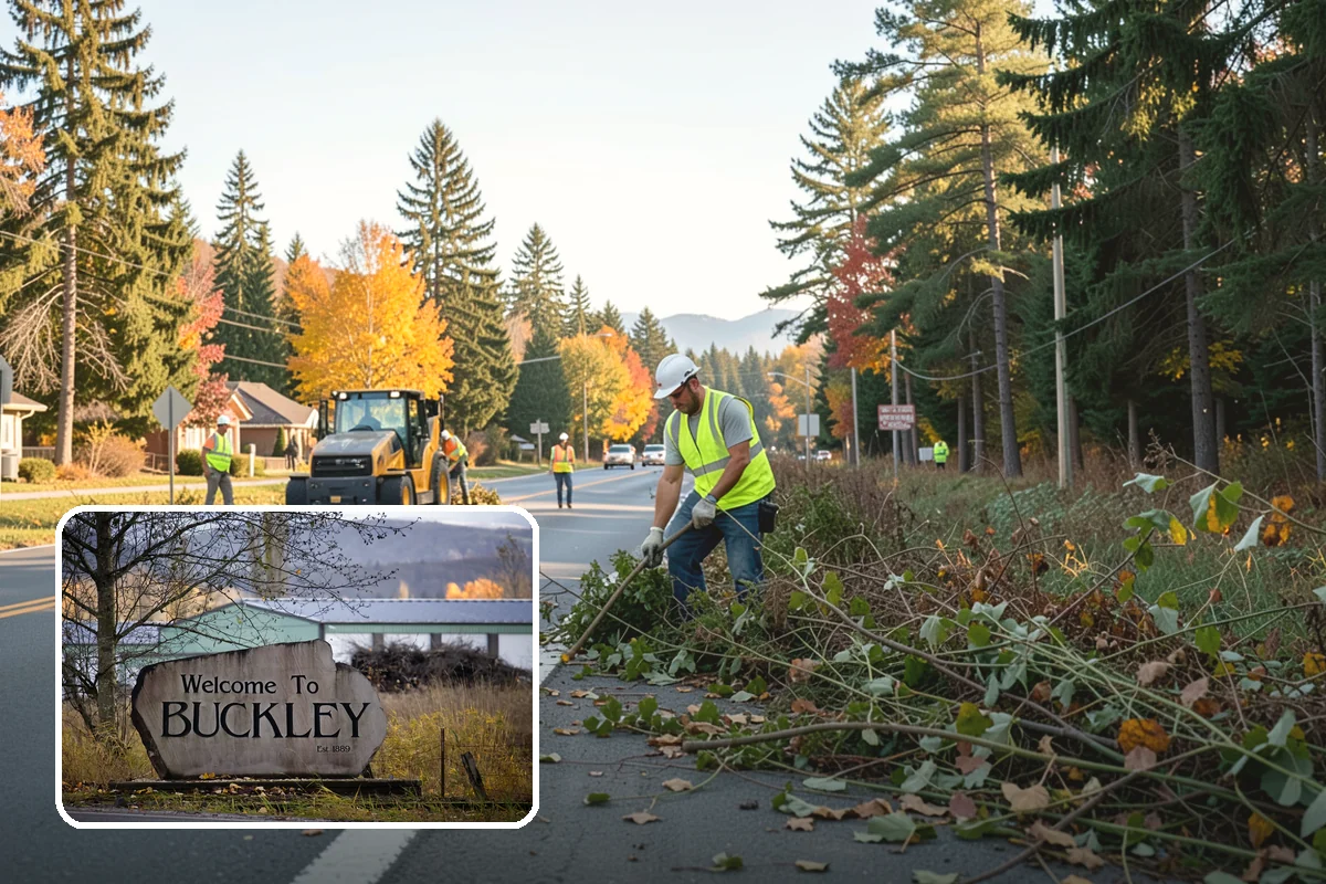 Crosswalk Painting in Buckley, Pierce County, WA - High-visibility patterns that protect pedestrians