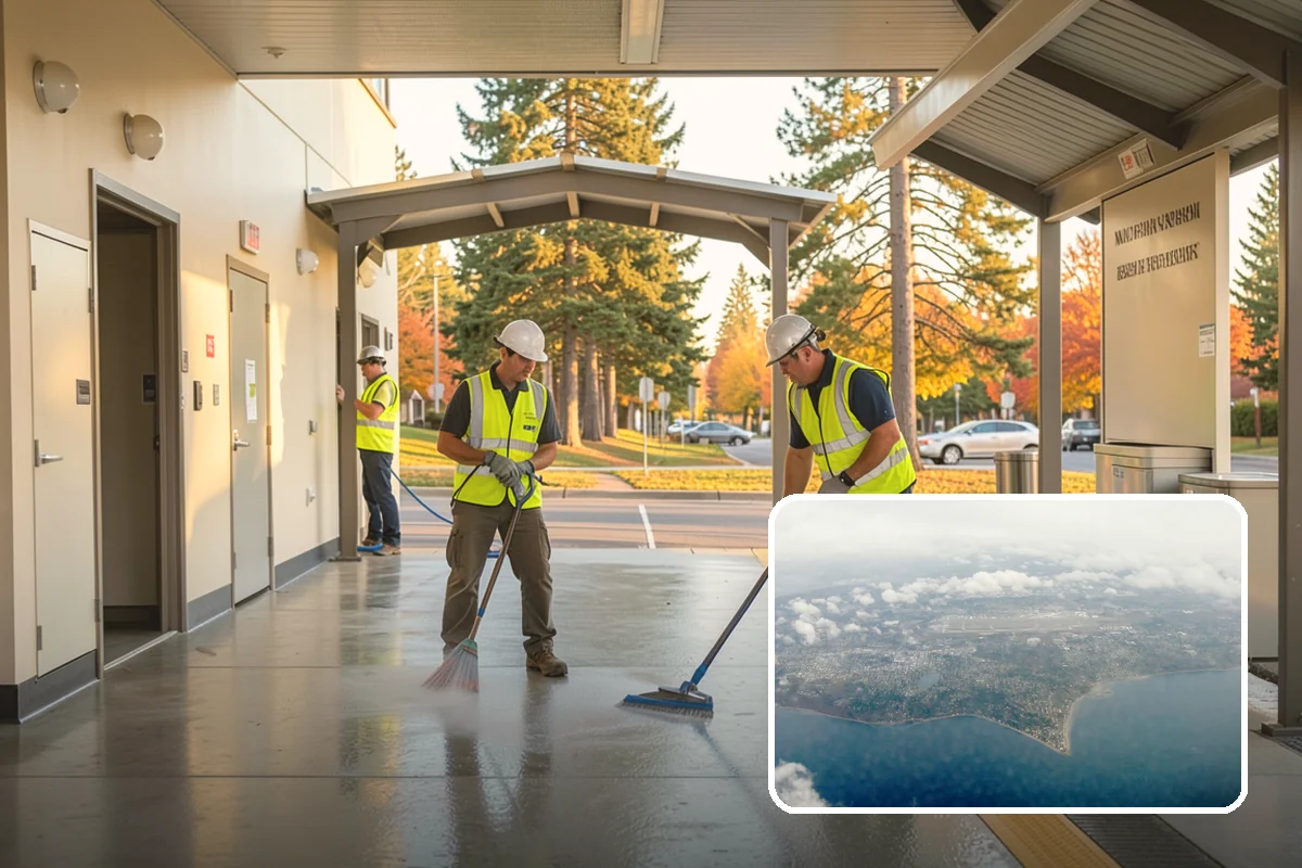 Crosswalk Painting in Burien, King County, WA - High-visibility patterns that protect pedestrians