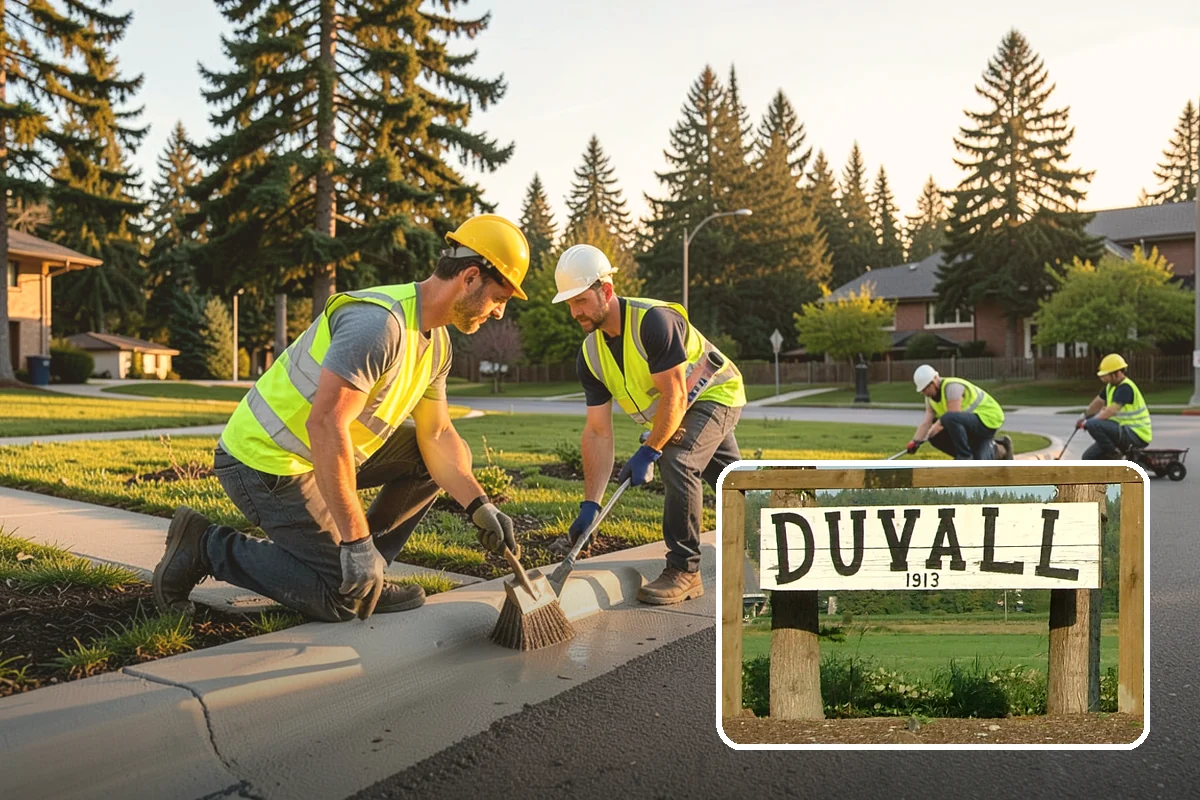 Crosswalk Painting in Duvall, King County, WA - High-visibility patterns that protect pedestrians