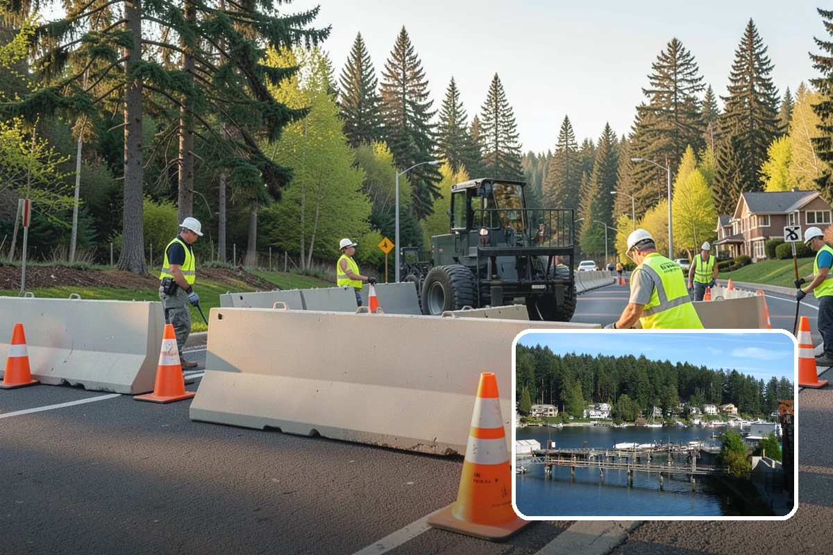 Crosswalk Painting in Gig Harbor, Pierce County, WA - High-visibility patterns that protect pedestrians