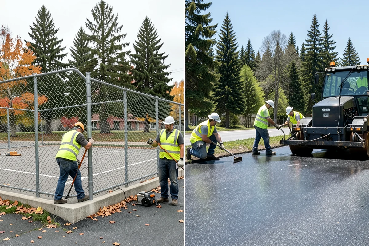 Crosswalk Painting in Lake Forest Park, King County, WA - Confirm crossing location, pattern, and material