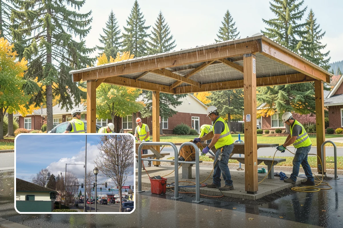 Crosswalk Painting in Marysville, Snohomish County, WA - High-visibility patterns that protect pedestrians