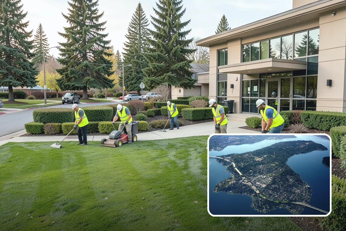 Crosswalk Painting in Mercer Island, King County, WA - High-visibility patterns that protect pedestrians