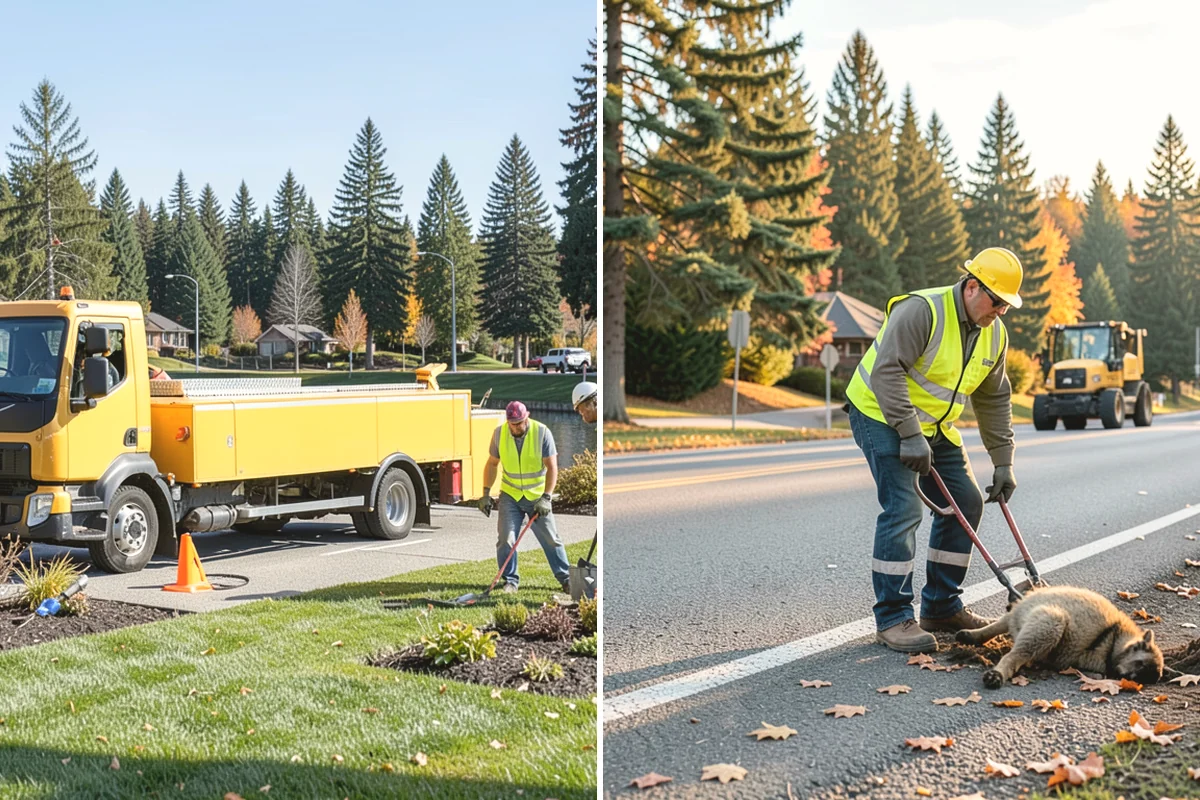 Crosswalk Painting in Oak Harbor, Island County, WA - Confirm crossing location, pattern, and material