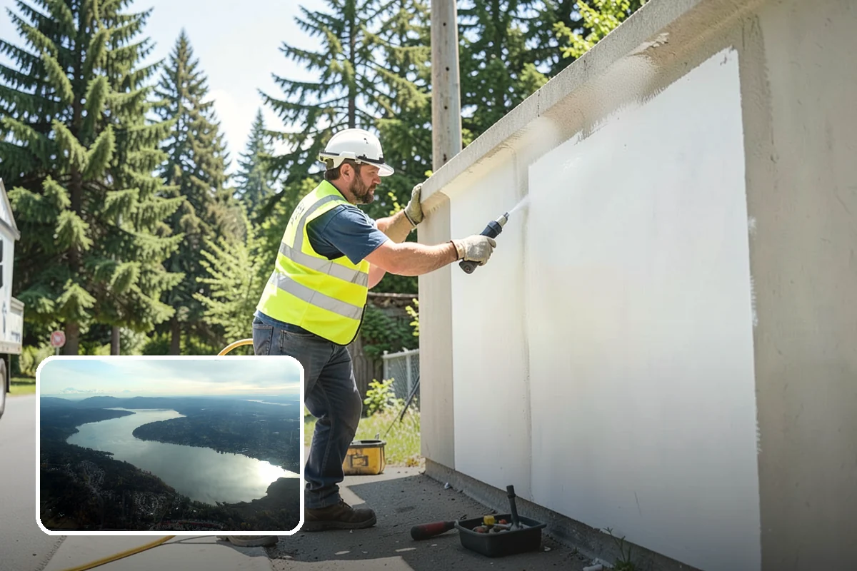 Crosswalk Painting in Sammamish, King County, WA - High-visibility patterns that protect pedestrians