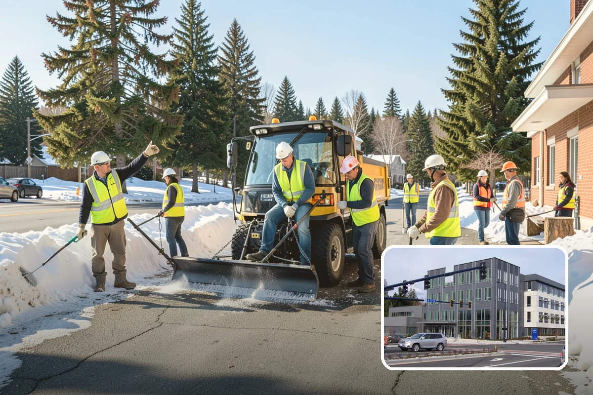 Crosswalk Painting in Shoreline, King County, WA - High-visibility patterns that protect pedestrians