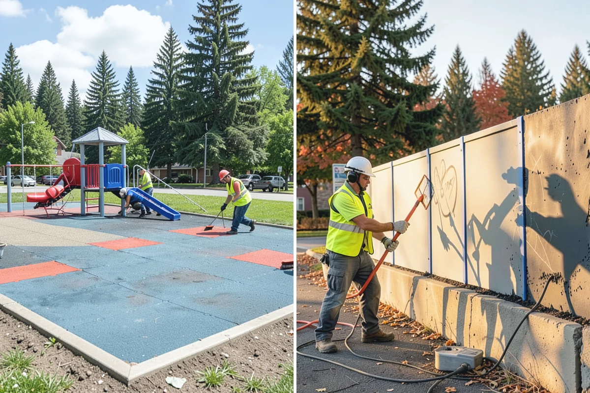 Crosswalk Painting in Skykomish, King County, WA - Confirm crossing location, pattern, and material