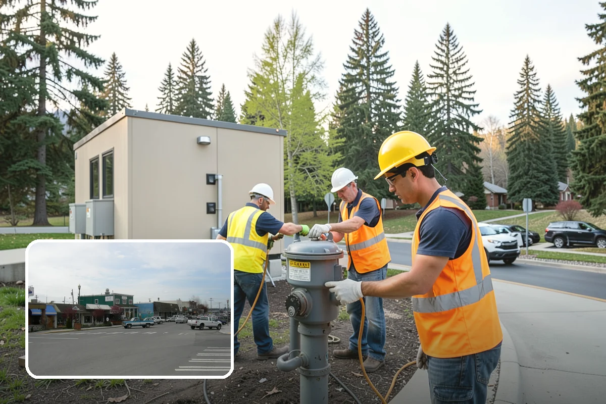 Crosswalk Painting in Stanwood, Snohomish County, WA - High-visibility patterns that protect pedestrians