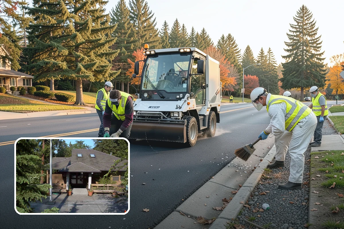 Crosswalk Painting in Yarrow Point, King County, WA - High-visibility patterns that protect pedestrians