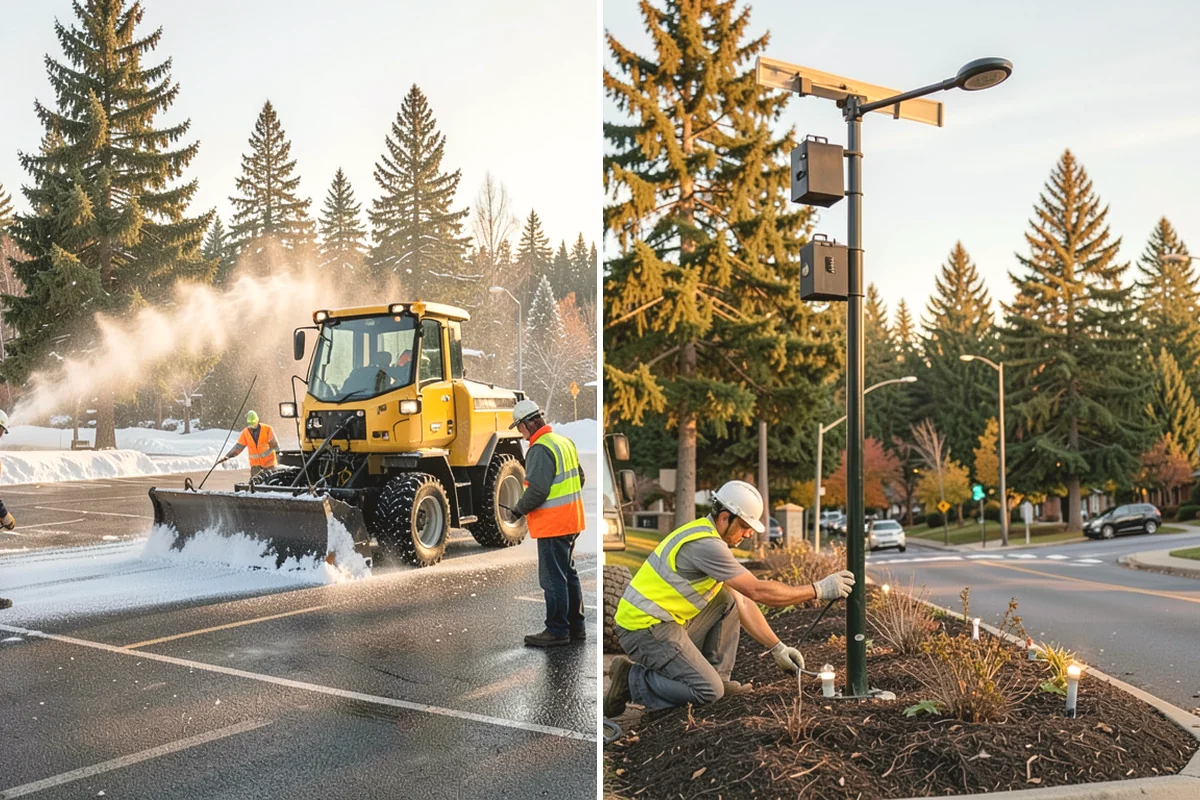 Crosswalk Painting in Yarrow Point, King County, WA - Confirm crossing location, pattern, and material