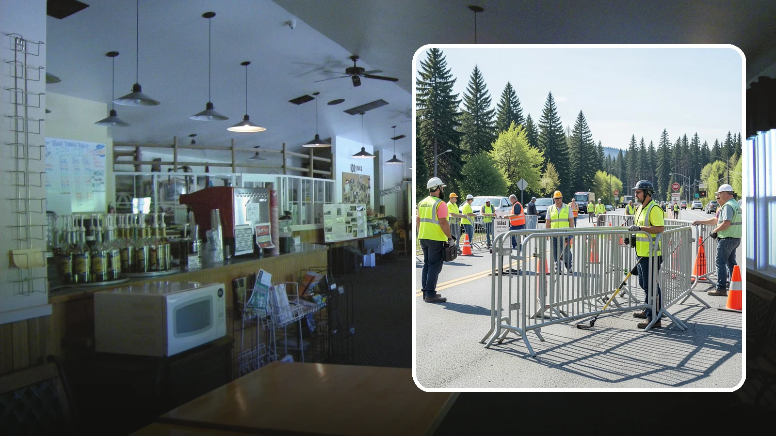 Crowd Control Barriers in Black Diamond, King County, WA - Crowd control barriers guide pedestrians and secure event perimeters at public gatherings.