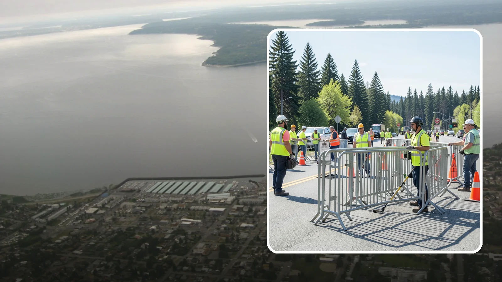 Crowd Control Barriers in Des Moines, King County, WA - Crowd control barriers guide pedestrians and secure event perimeters at public gatherings.