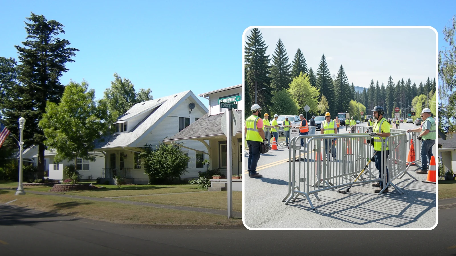 Crowd Control Barriers in DuPont, Pierce County, WA - Crowd control barriers guide pedestrians and secure event perimeters at public gatherings.