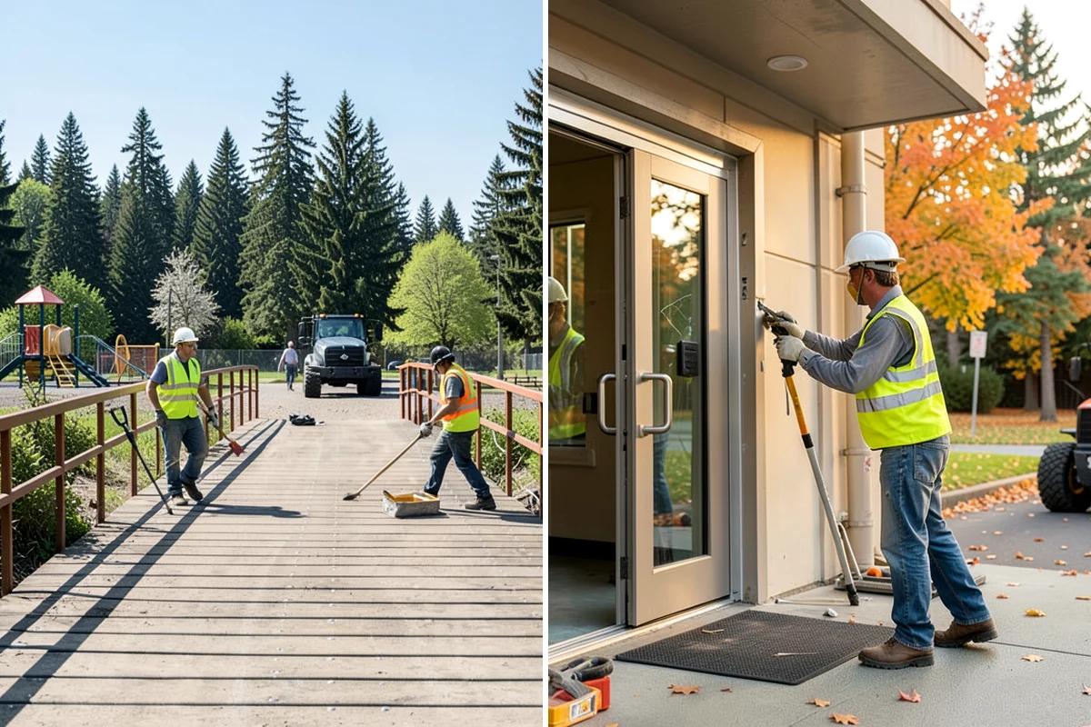 Crowd Control Barriers in Federal Way, King County, WA - Review the event plan and barrier layout