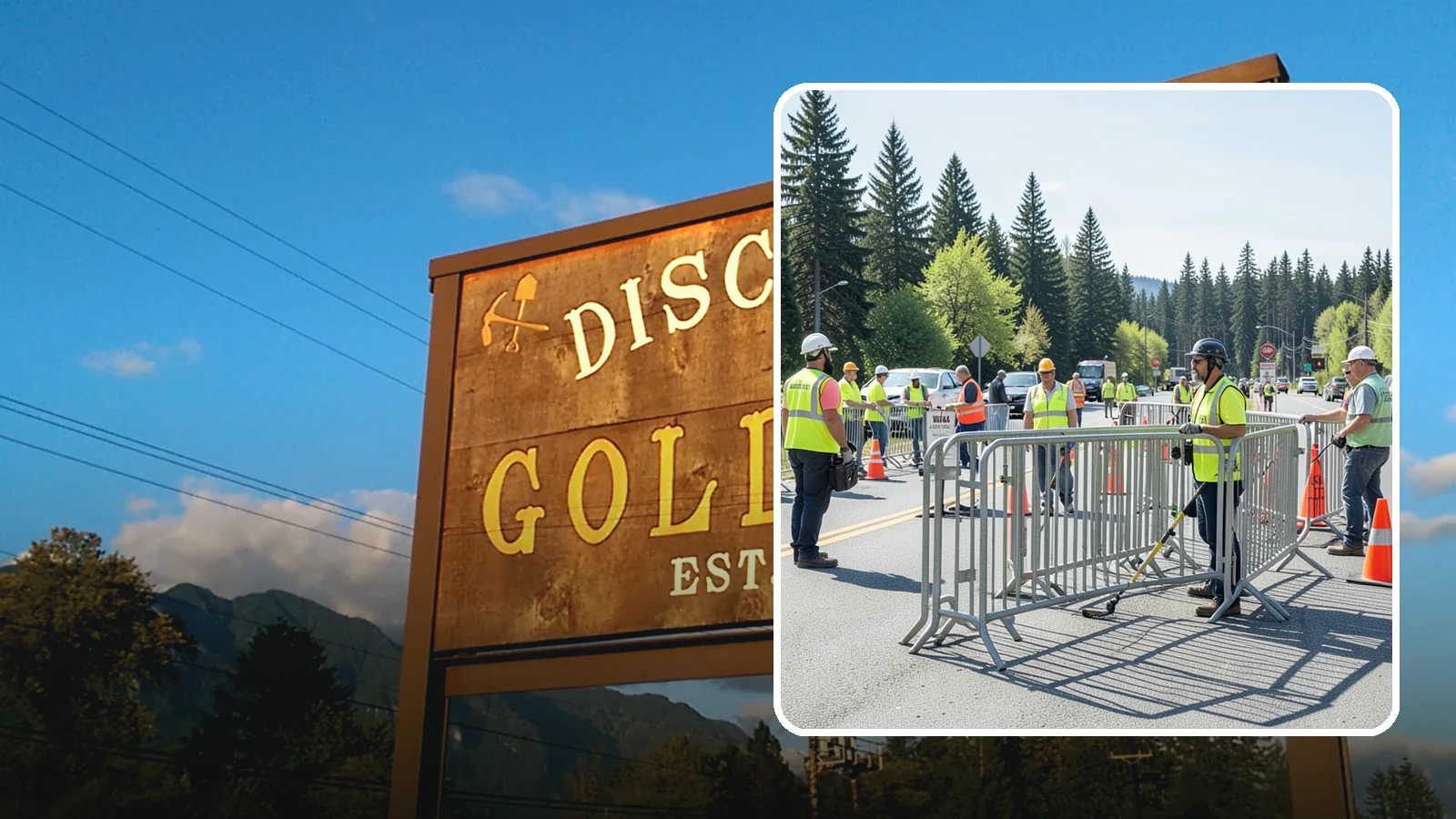 Crowd Control Barriers in Gold Bar, Snohomish County, WA - Crowd control barriers guide pedestrians and secure event perimeters at public gatherings.