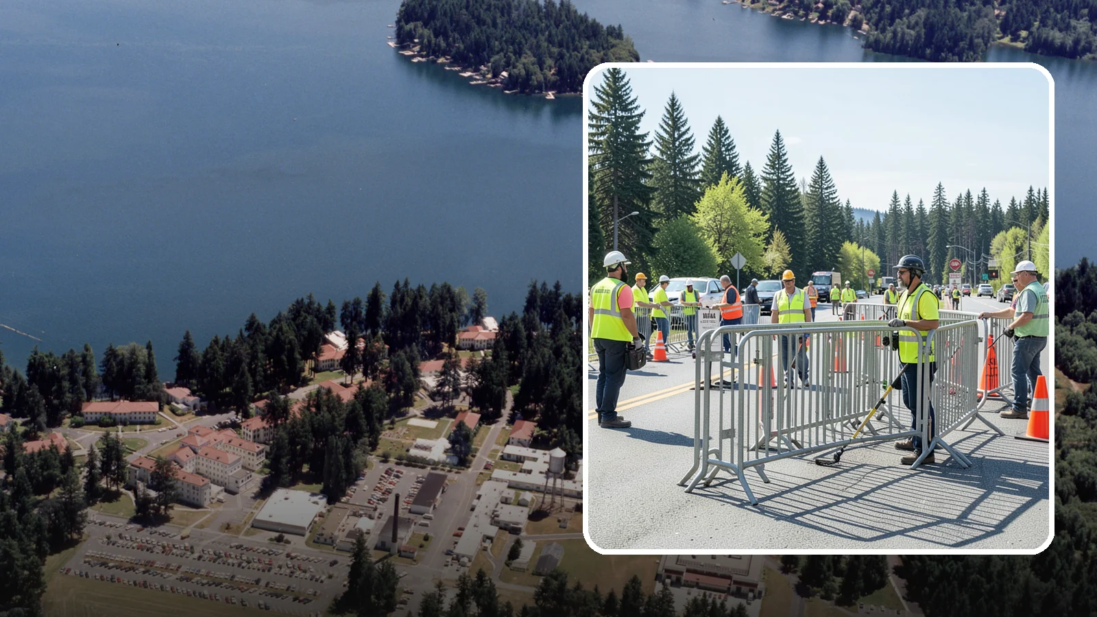 Crowd Control Barriers in Lakewood, Pierce County, WA - Crowd control barriers guide pedestrians and secure event perimeters at public gatherings.