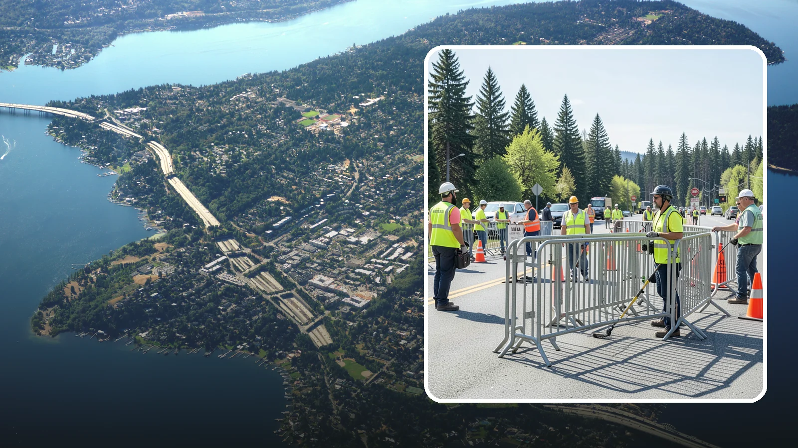 Crowd Control Barriers in Mercer Island, King County, WA - Crowd control barriers guide pedestrians and secure event perimeters at public gatherings.