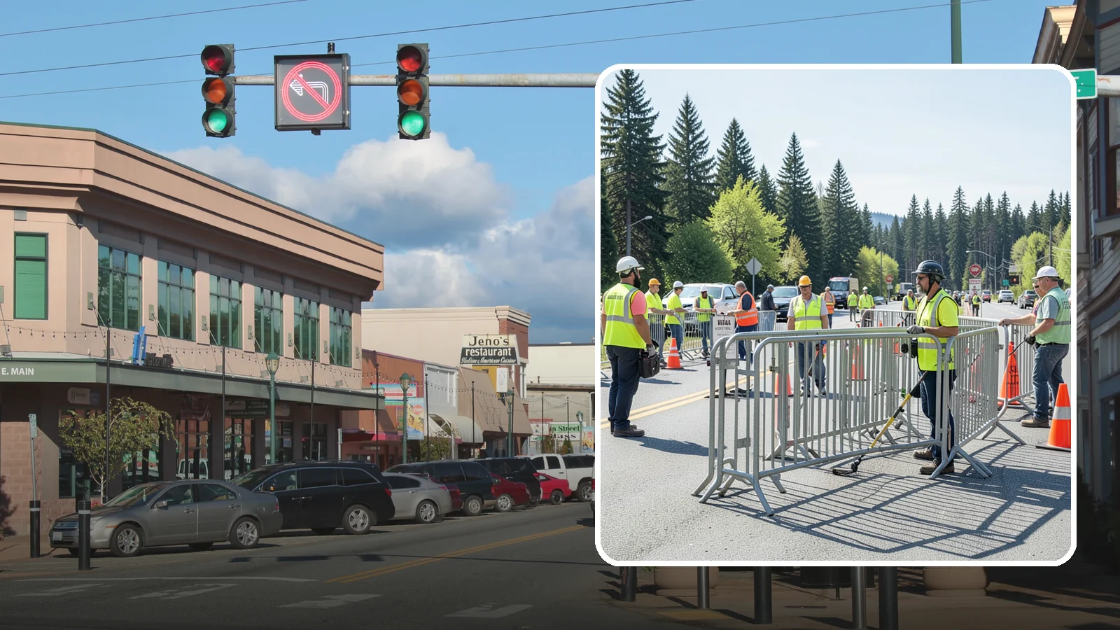 Crowd Control Barriers in Monroe, Snohomish County, WA - Crowd control barriers guide pedestrians and secure event perimeters at public gatherings.