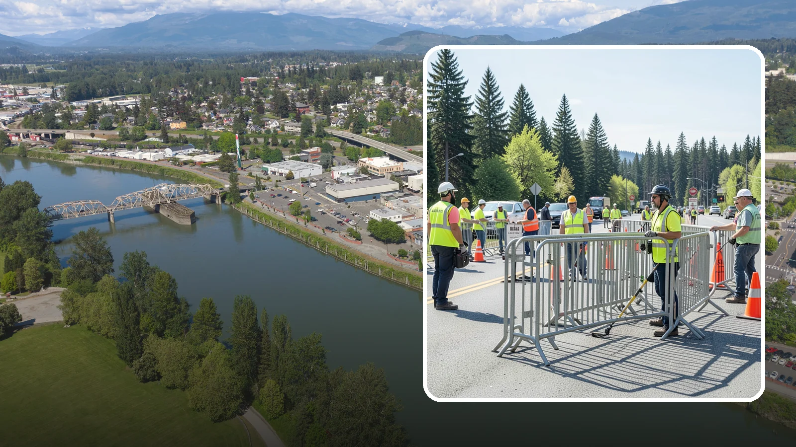 Crowd Control Barriers in Mount Vernon, Skagit County, WA - Crowd control barriers guide pedestrians and secure event perimeters at public gatherings.