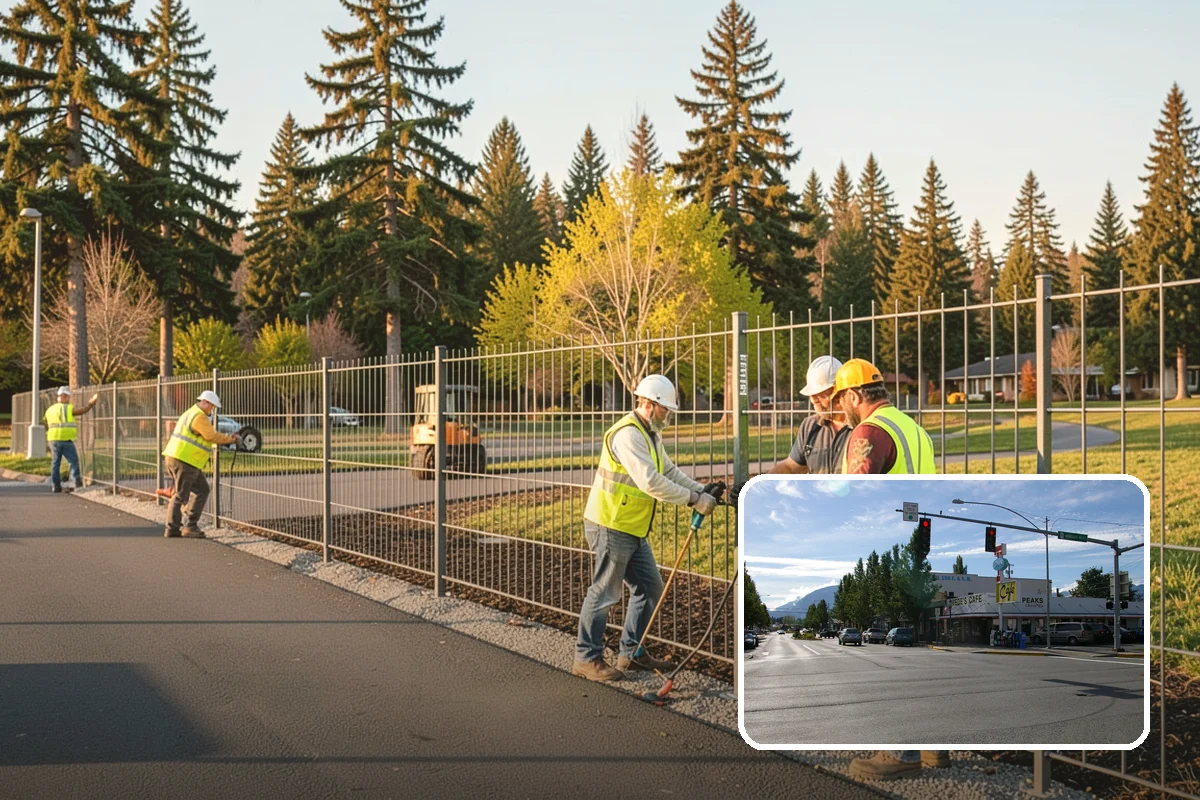 Crowd Control Barriers in North Bend, King County, WA - Clear pedestrian channeling at events