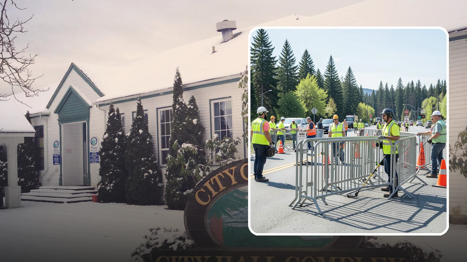 Crowd Control Barriers in Pacific, King County, WA - Crowd control barriers guide pedestrians and secure event perimeters at public gatherings.