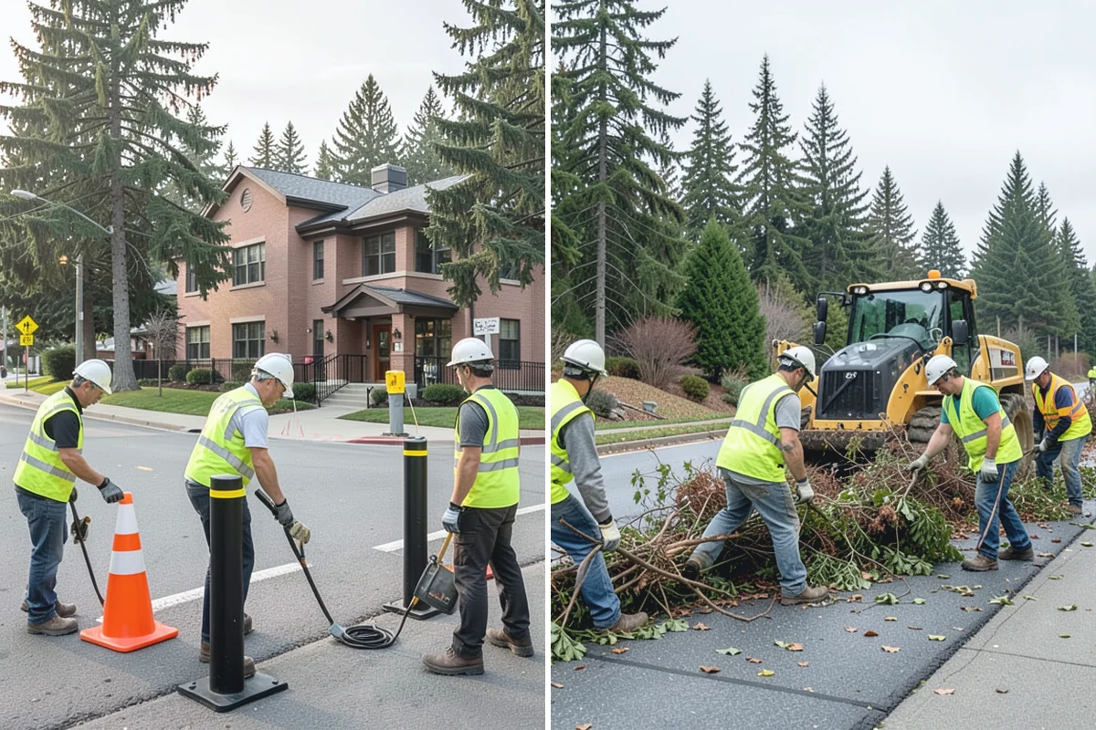 Crowd Control Barriers in Renton, King County, WA - Review the event plan and barrier layout